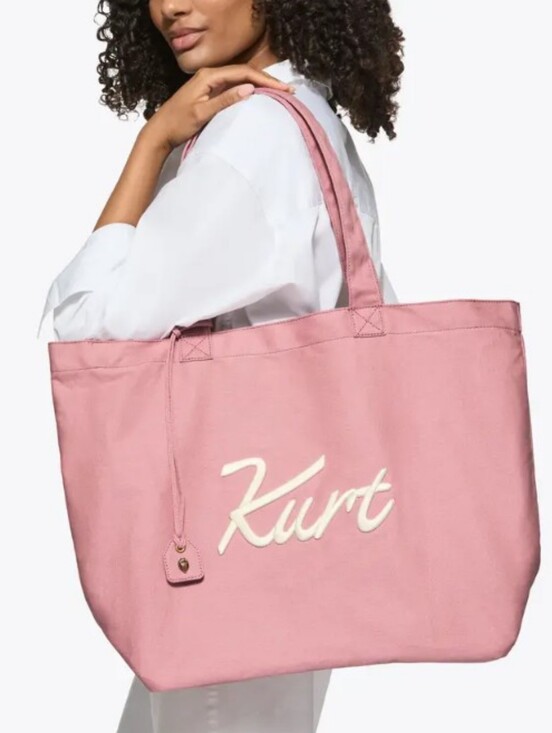 Kurt Geiger Handbags - Kurt Geiger-Cabana Large Kurt Tote Bag (Pink 🩷)